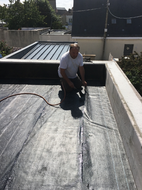 pascal ramage en action pour intex normandie le havre etancheite terrasse p